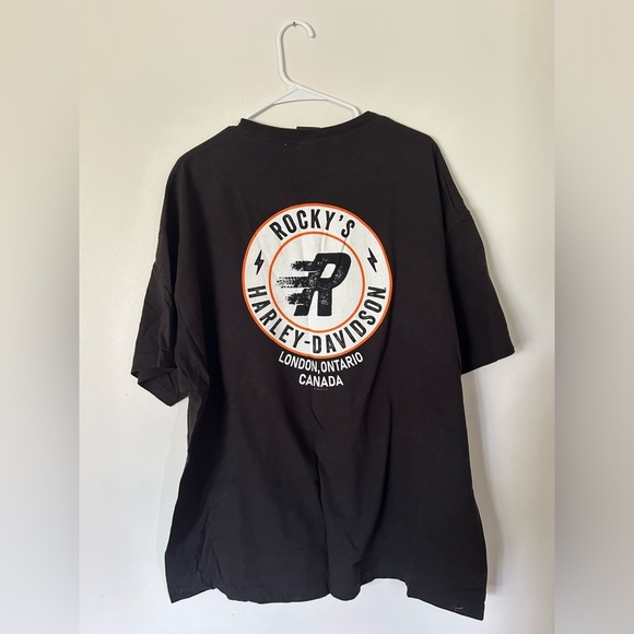 Rocky’s London, Ontario Harley Davidson Tshirt - Picture 6 of 6